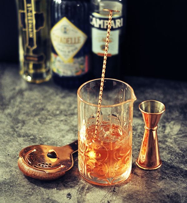 Ei, negroniai, jūs kokteiliai mano!